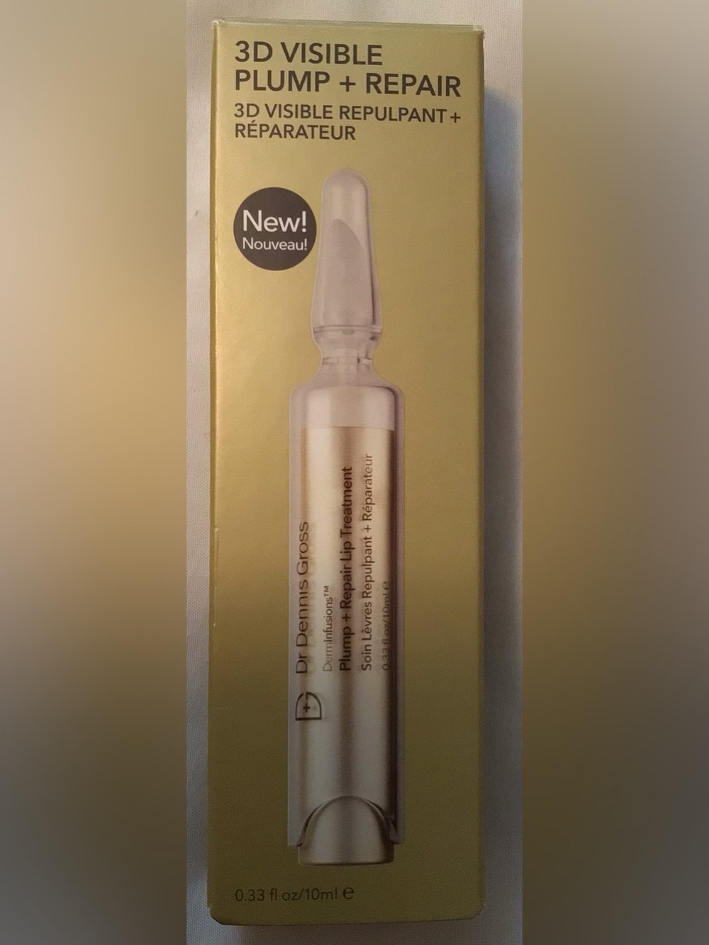 NIB Dr. Dennis Gross 3D Visible Plump + Repair Lip Treatment